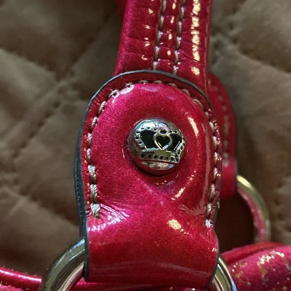 Kathy Van Zeeland shoulder bag. New w/o tags. Never used. Pink/Silver/Black/Gold - Picture 15 of 16